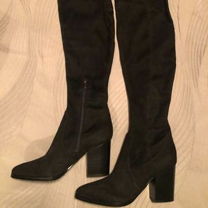 Brand New Over the Knee Black Boots